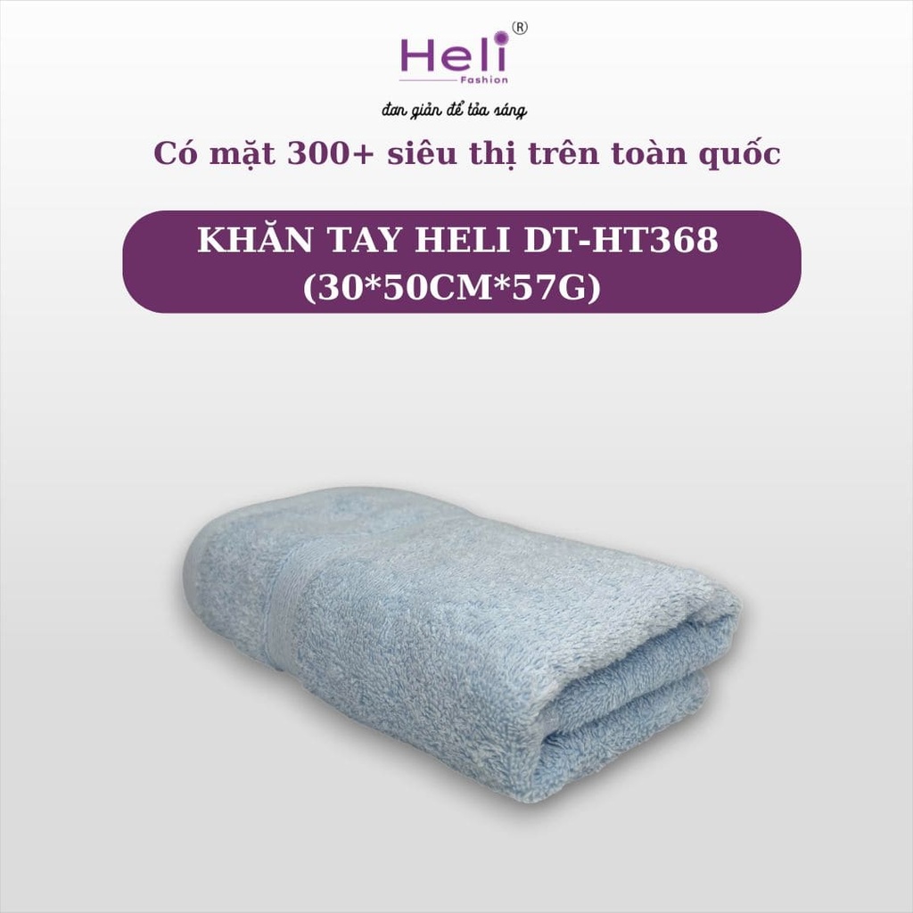 KHĂN TAY HELI DT-HT368 (30*50CM*57G) 