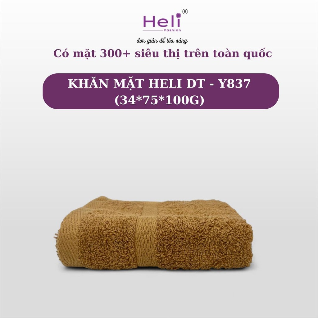 KHĂN MẶT HELI DT - Y837 (34*75*100G)