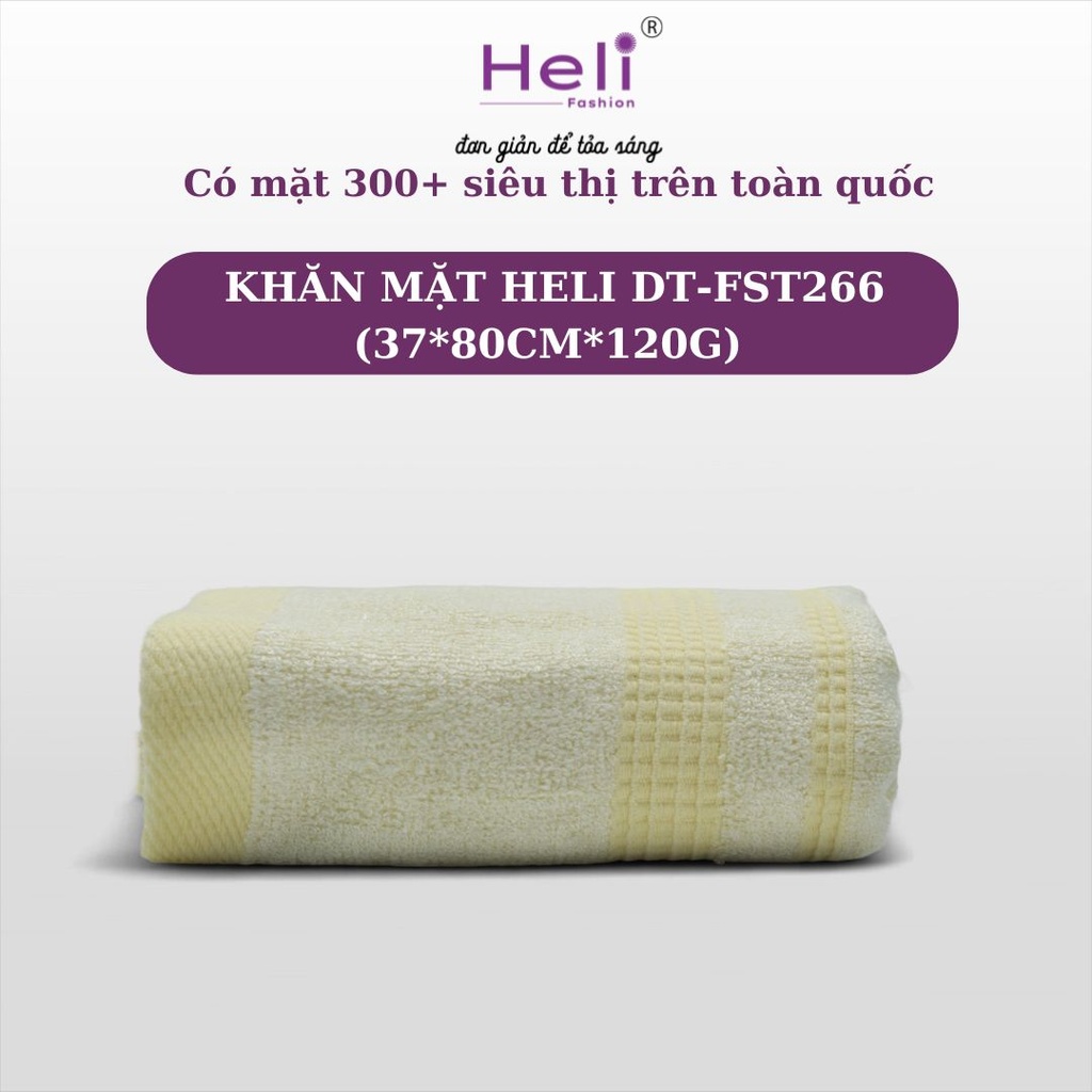  KHĂN MẶT HELI DT-FST266 (37*80CM*120G)
