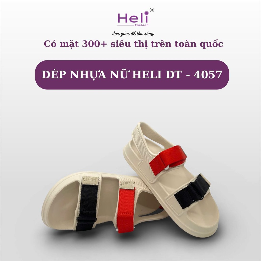 DÉP NHỰA NỮ HELI DT - 4057