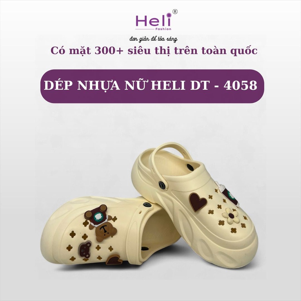 DÉP NHỰA NỮ HELI DT - 4058