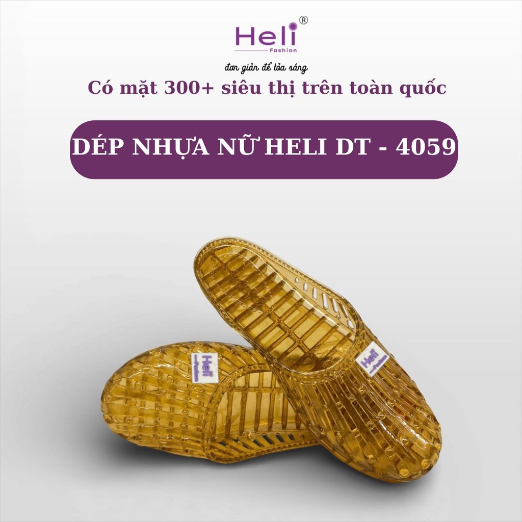 DÉP NHỰA NỮ HELI DT - 4059