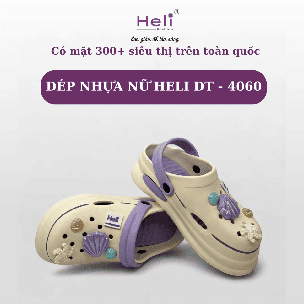 DÉP NHỰA NỮ HELI DT - 4060