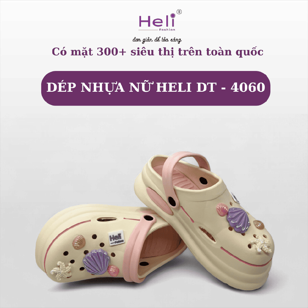 DÉP NHỰA NỮ HELI DT - 4060