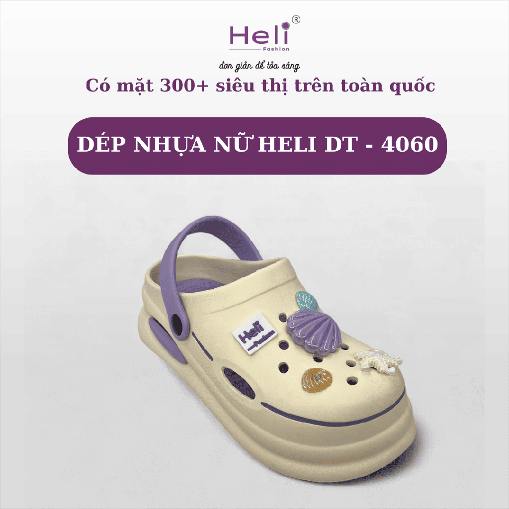 DÉP NHỰA NỮ HELI DT - 4060