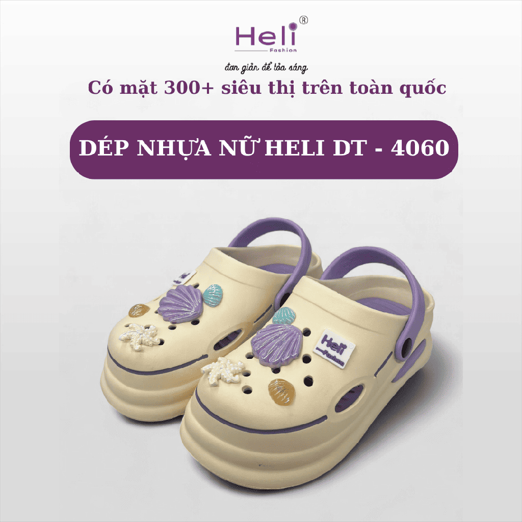 DÉP NHỰA NỮ HELI DT - 4060