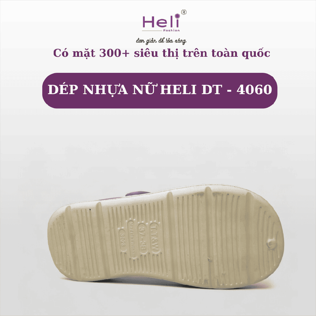 DÉP NHỰA NỮ HELI DT - 4060