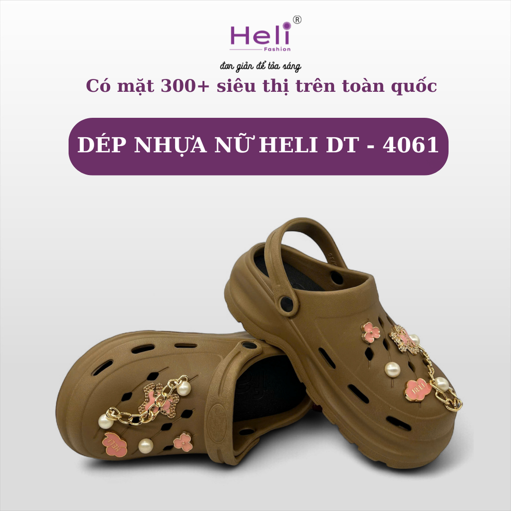 DÉP NHỰA NỮ HELI DT - 4061