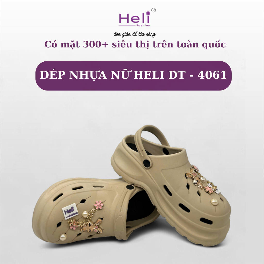DÉP NHỰA NỮ HELI DT - 4061