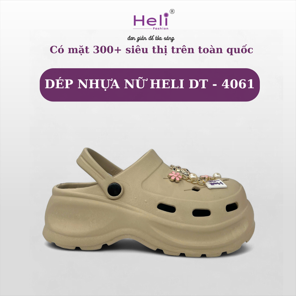 DÉP NHỰA NỮ HELI DT - 4061