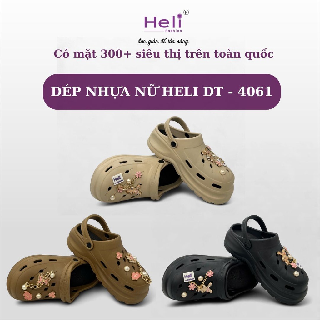 DÉP NHỰA NỮ HELI DT - 4061