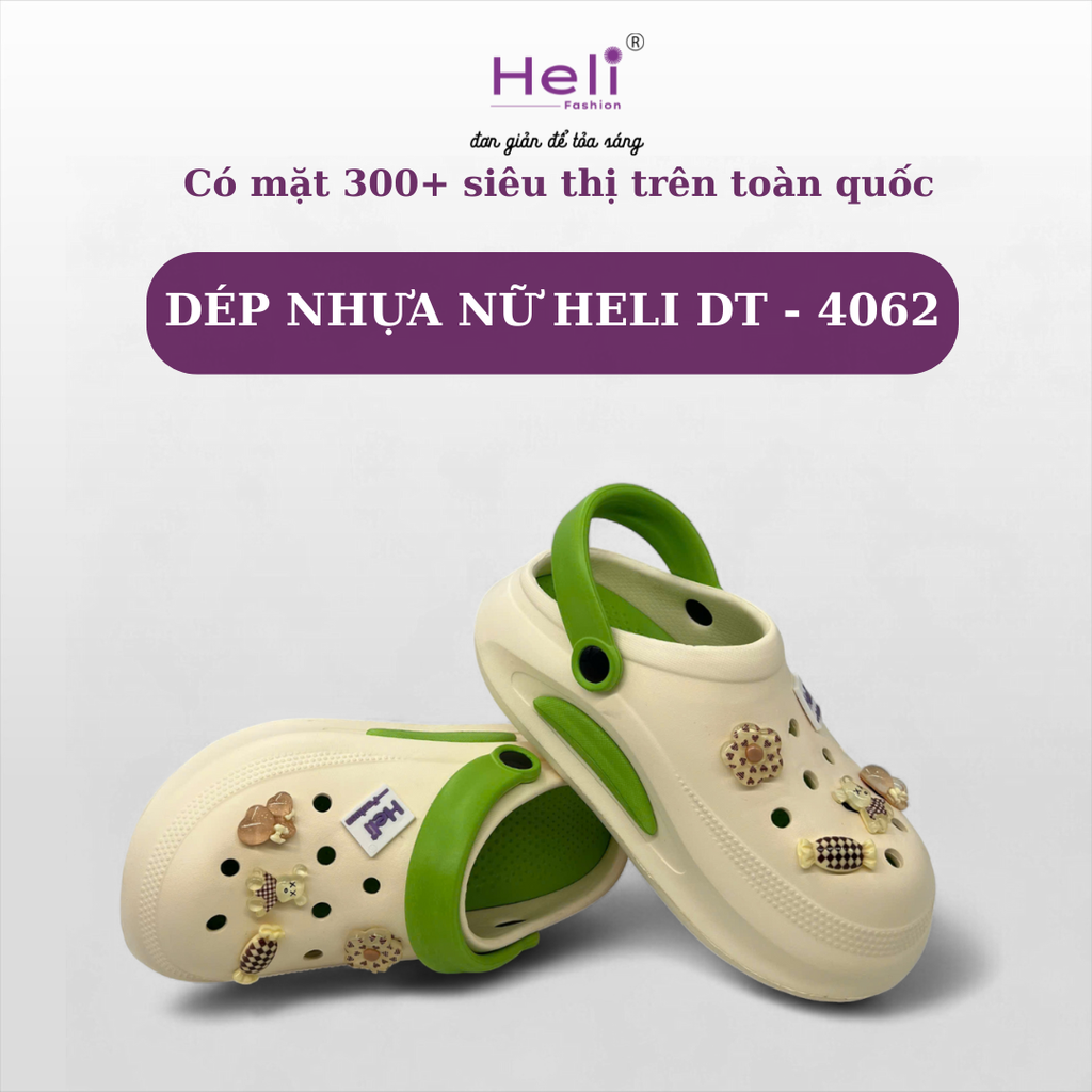 DÉP NHỰA NỮ HELI DT - 4062