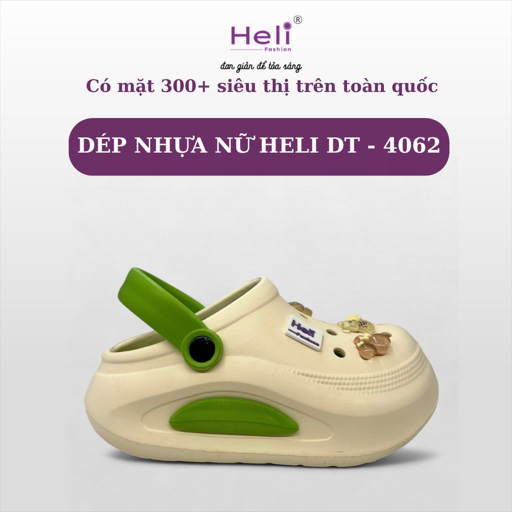 DÉP NHỰA NỮ HELI DT - 4062
