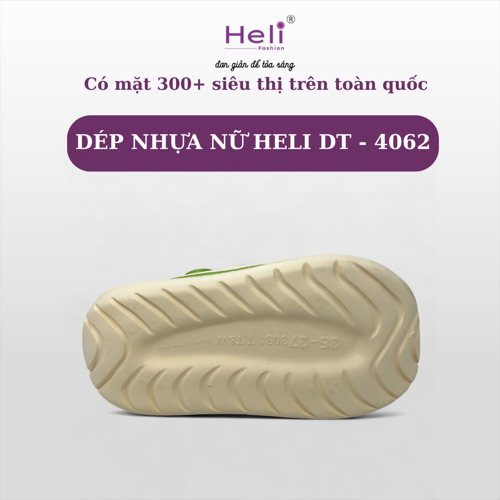 DÉP NHỰA NỮ HELI DT - 4062