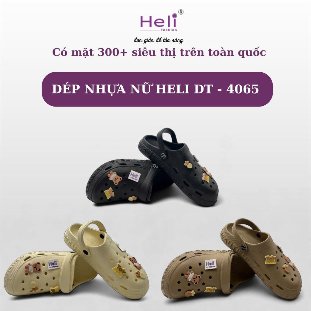 DÉP NHỰA NỮ HELI DT - 4065