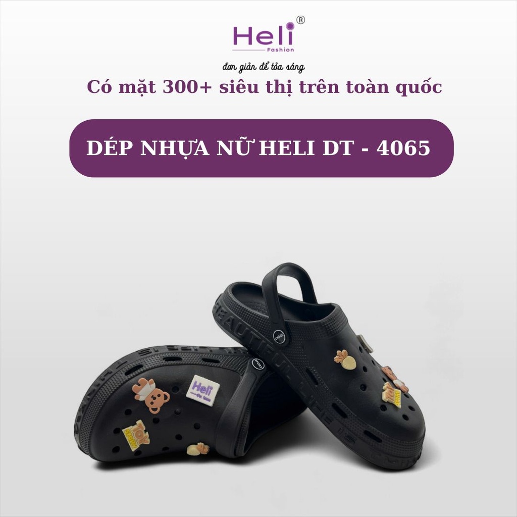 DÉP NHỰA NỮ HELI DT - 4065