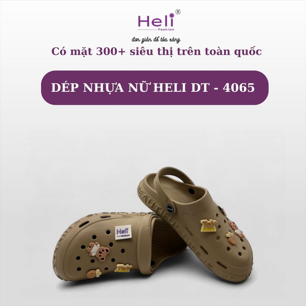 DÉP NHỰA NỮ HELI DT - 4065