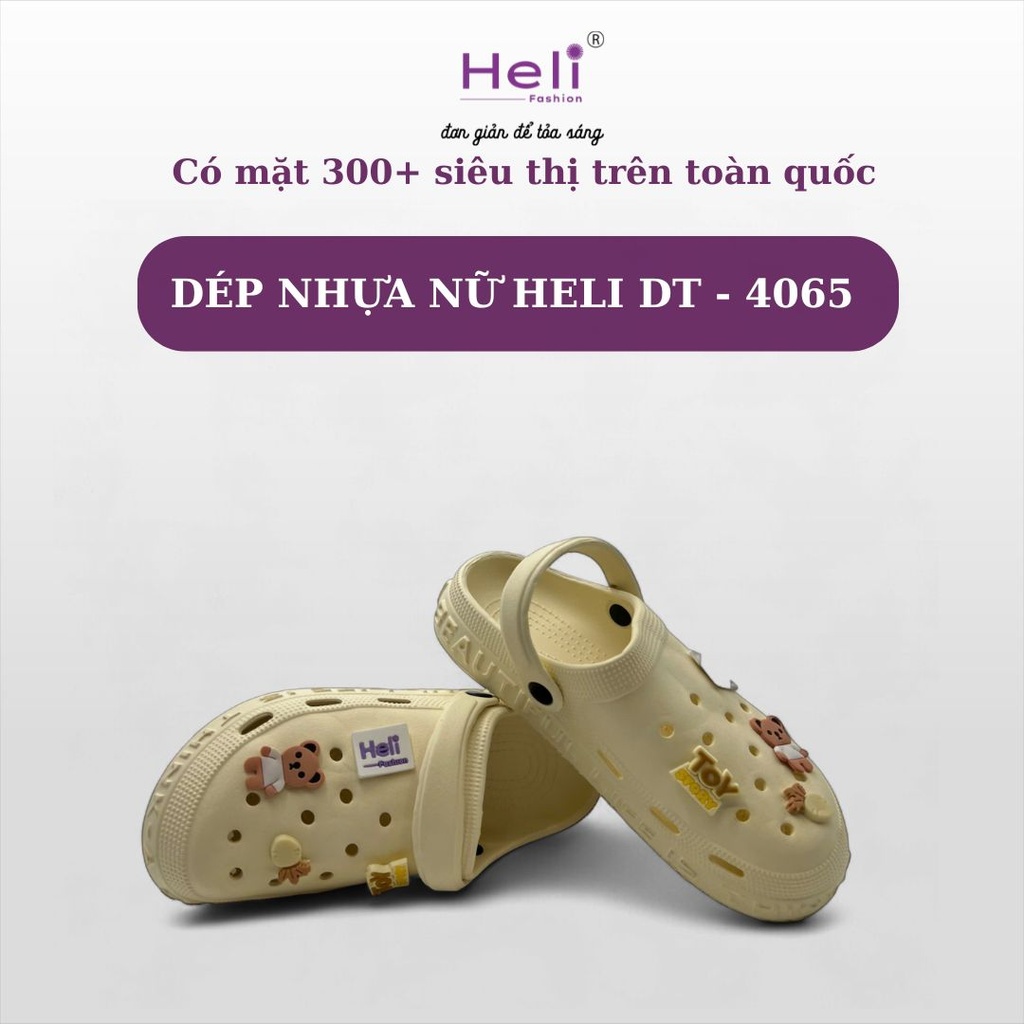 DÉP NHỰA NỮ HELI DT - 4065