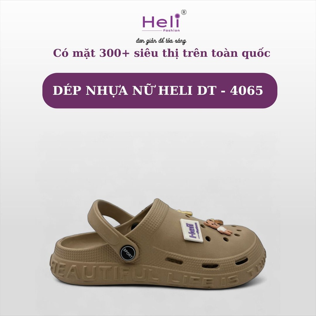 DÉP NHỰA NỮ HELI DT - 4065