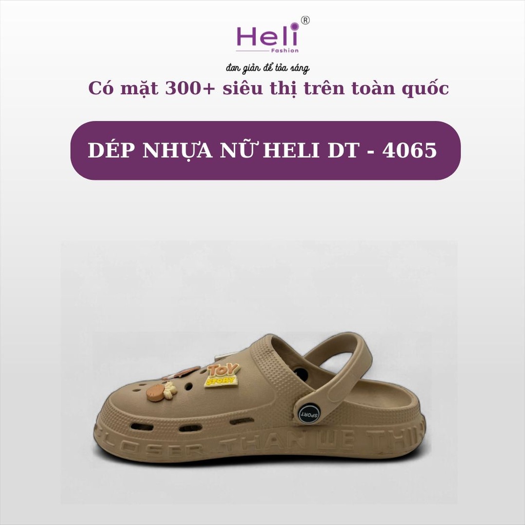 DÉP NHỰA NỮ HELI DT - 4065