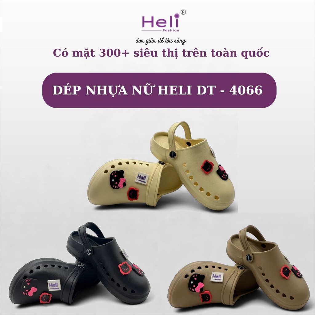 DÉP NHỰA NỮ HELI DT - 4066