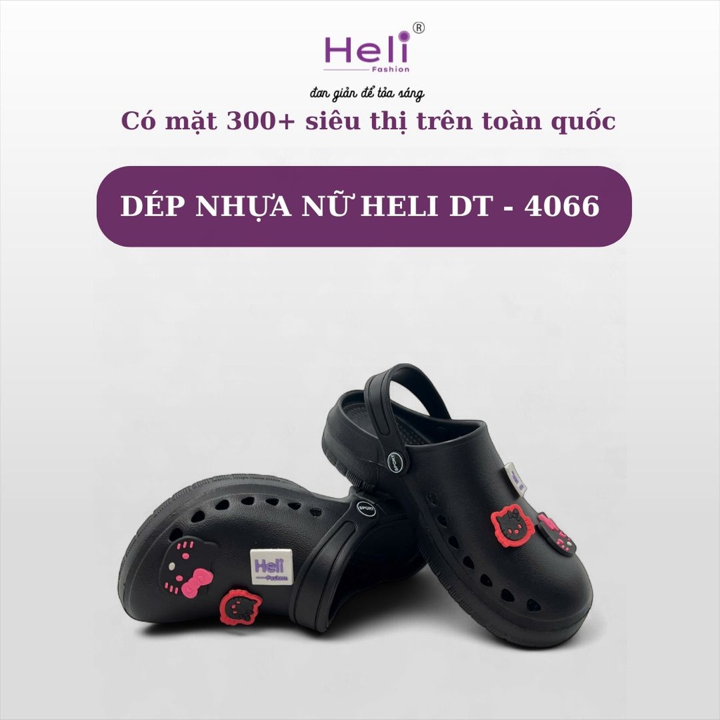 DÉP NHỰA NỮ HELI DT - 4066