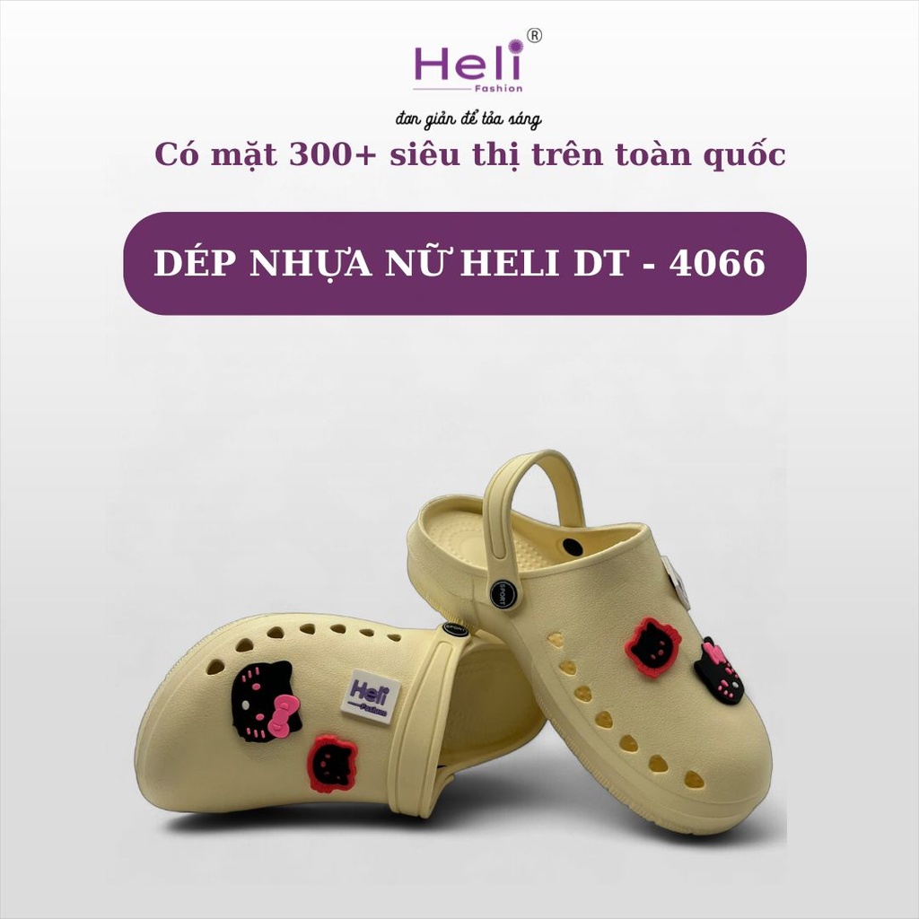 DÉP NHỰA NỮ HELI DT - 4066