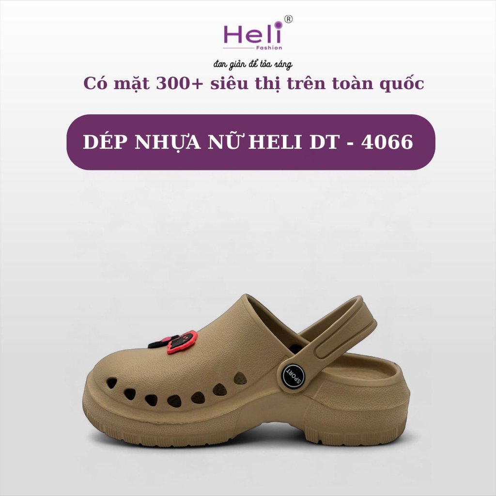 DÉP NHỰA NỮ HELI DT - 4066
