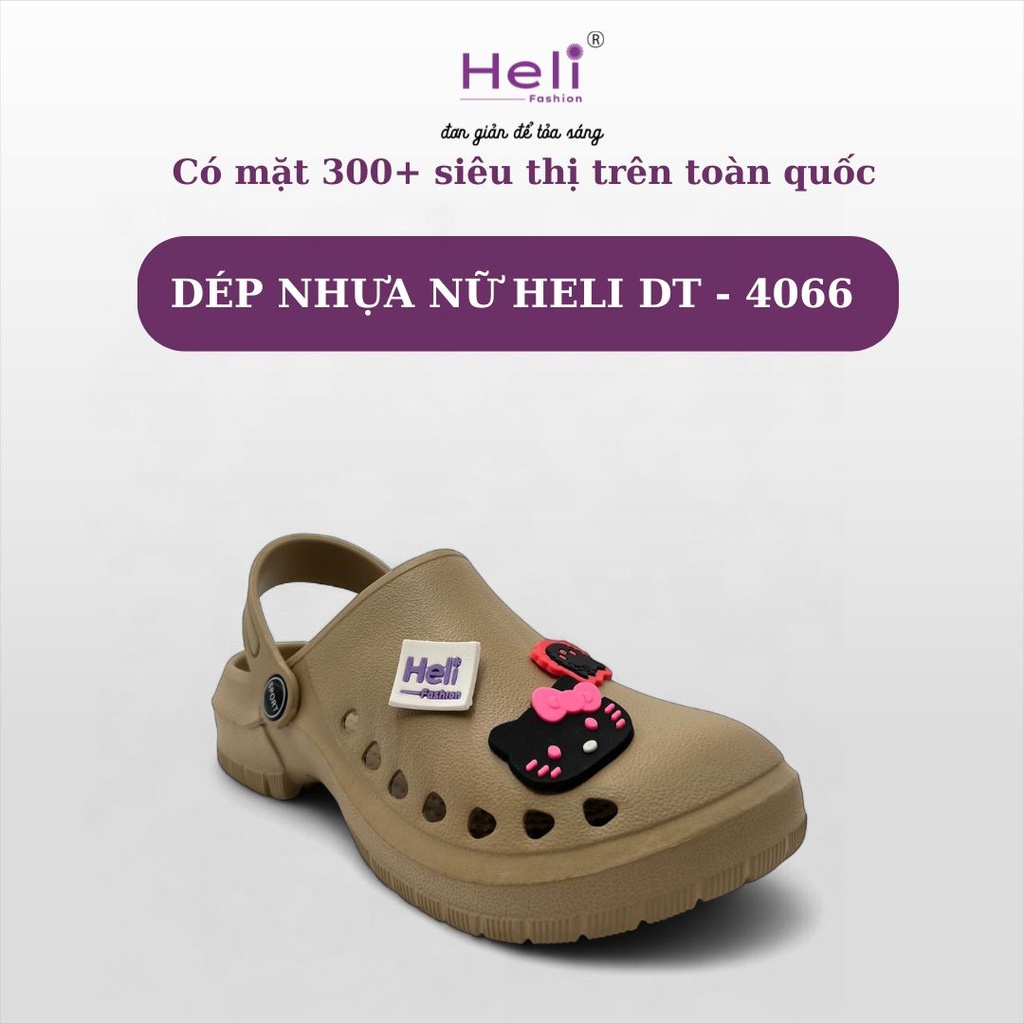 DÉP NHỰA NỮ HELI DT - 4066