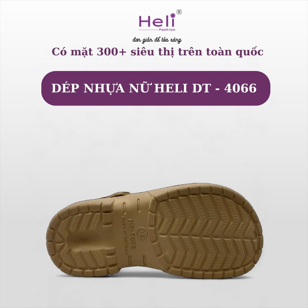 DÉP NHỰA NỮ HELI DT - 4066