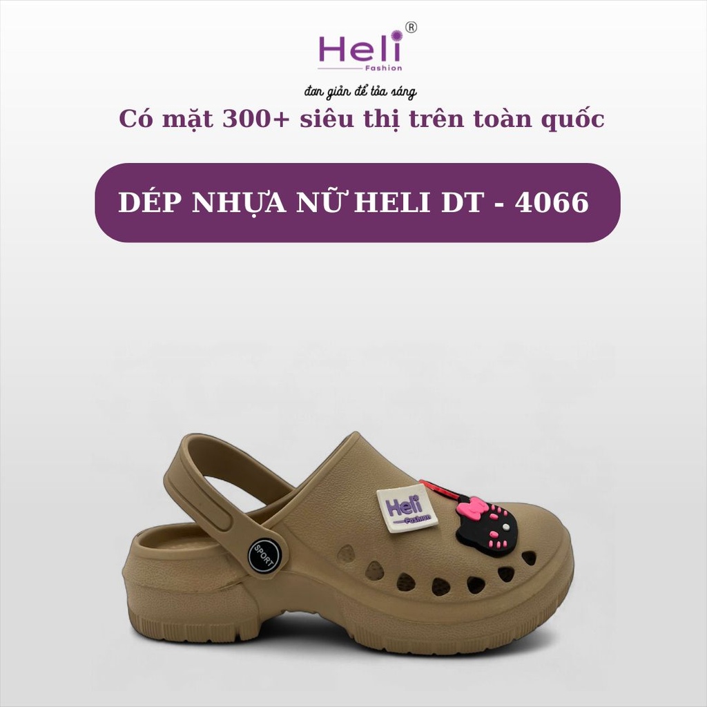 DÉP NHỰA NỮ HELI DT - 4066