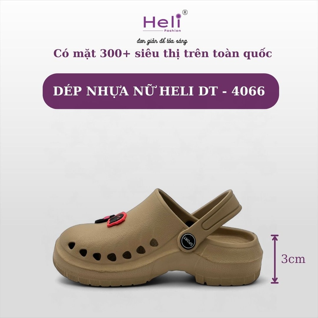 DÉP NHỰA NỮ HELI DT - 4066