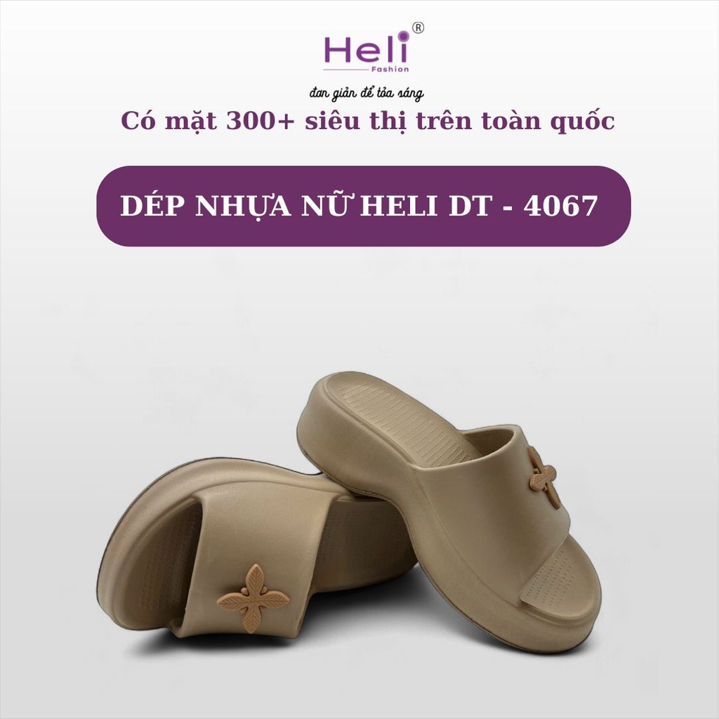 DÉP NHỰA NỮ HELI DT - 4067