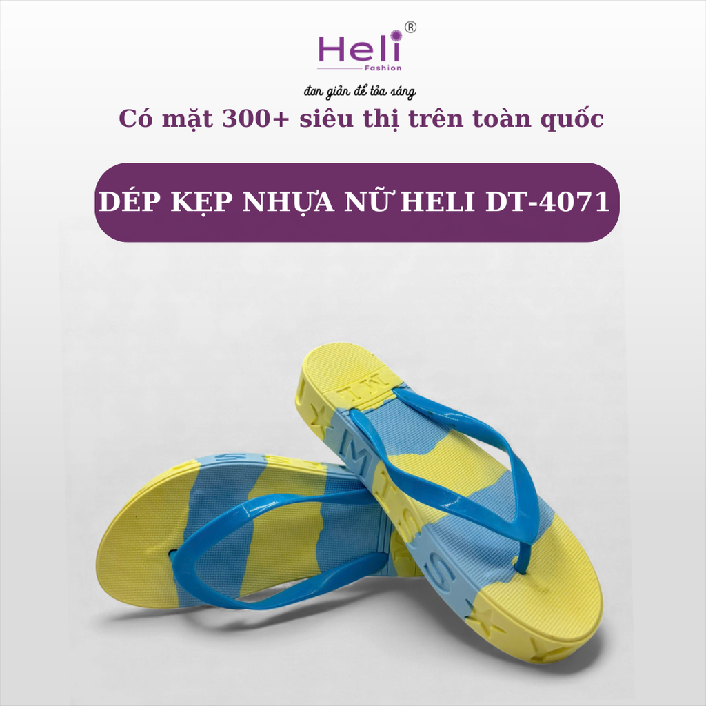 DÉP KẸP NHỰA NỮ HELI DT-4071