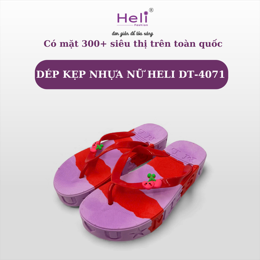 DÉP KẸP NHỰA NỮ HELI DT-4071