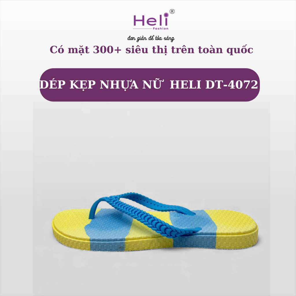 DÉP KẸP NHỰA NỮ HELI DT-4072
