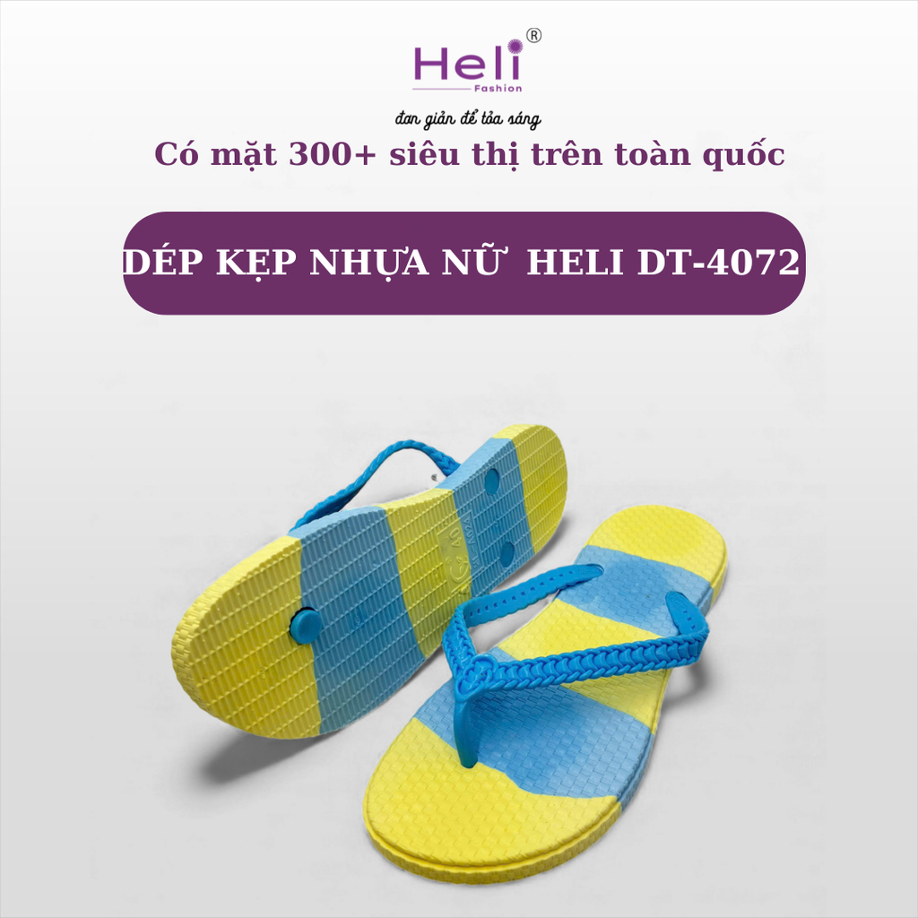 DÉP KẸP NHỰA NỮ HELI DT-4072