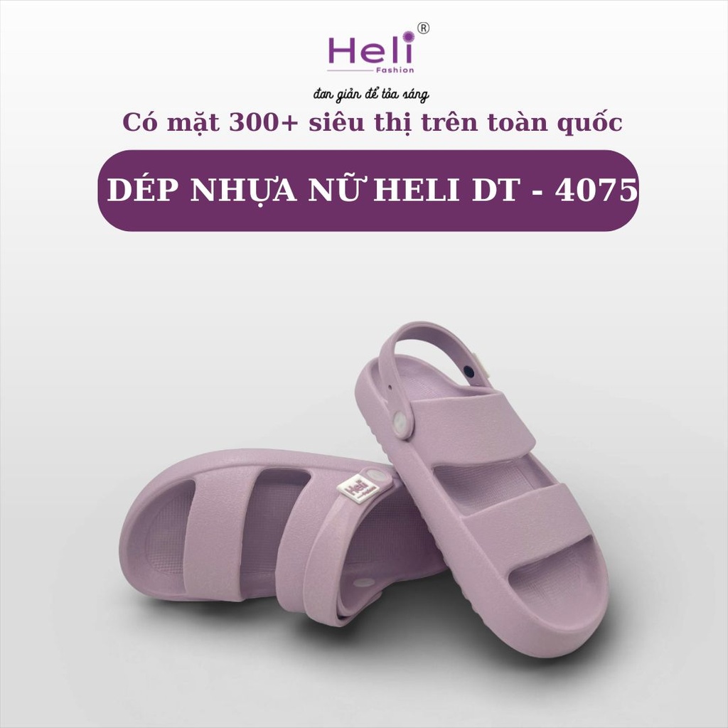 DÉP NHỰA NỮ HELI DT - 4075