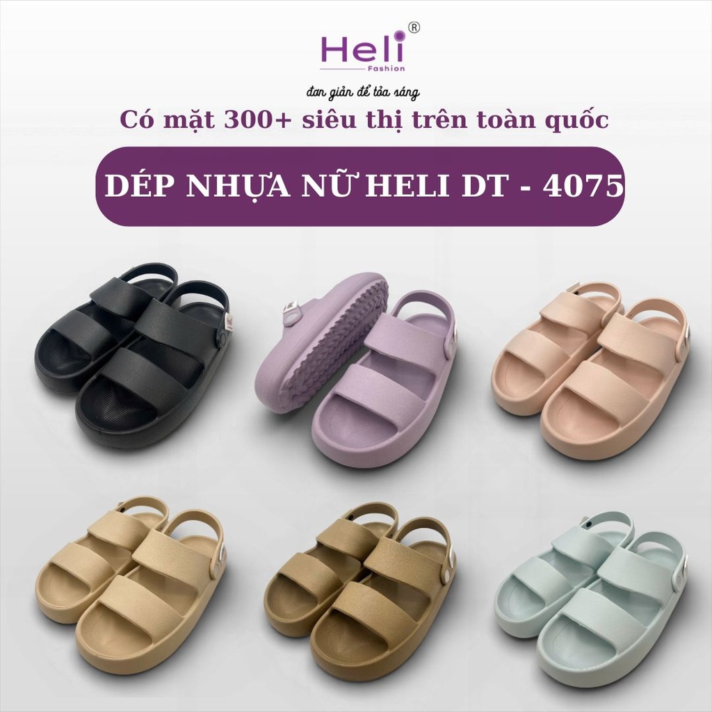 DÉP NHỰA NỮ HELI DT - 4075