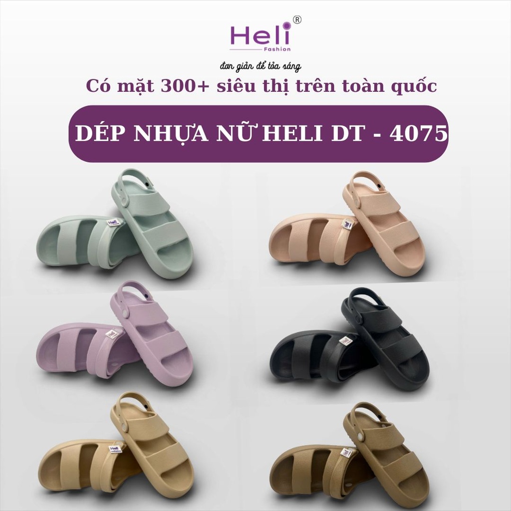 DÉP NHỰA NỮ HELI DT - 4075