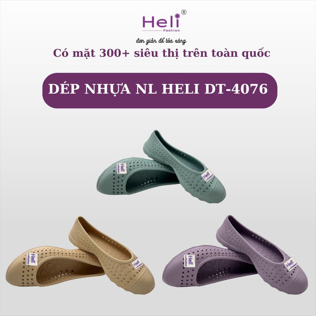 DÉP NHỰA NỮ HELI DT - 4076