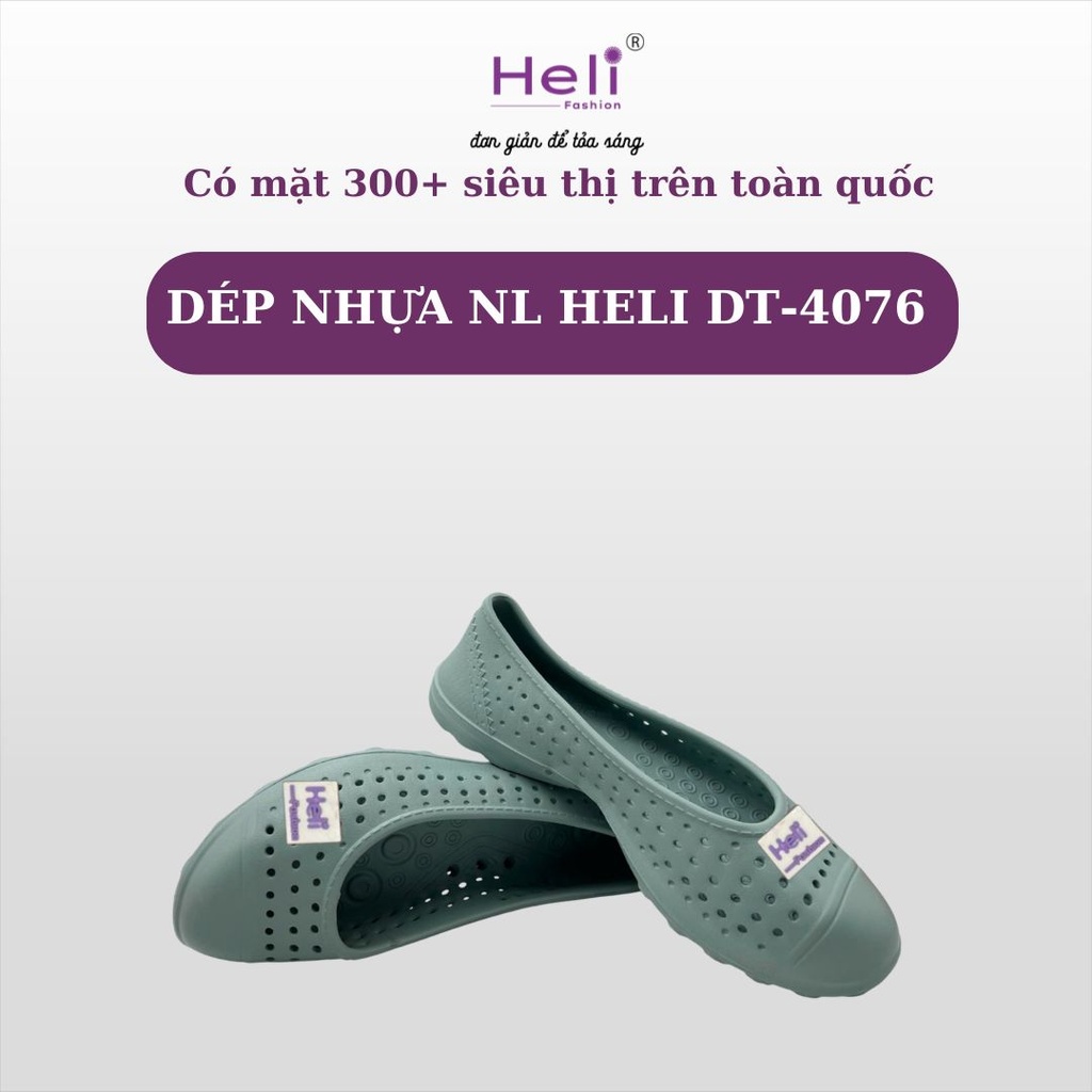 DÉP NHỰA NỮ HELI DT - 4076