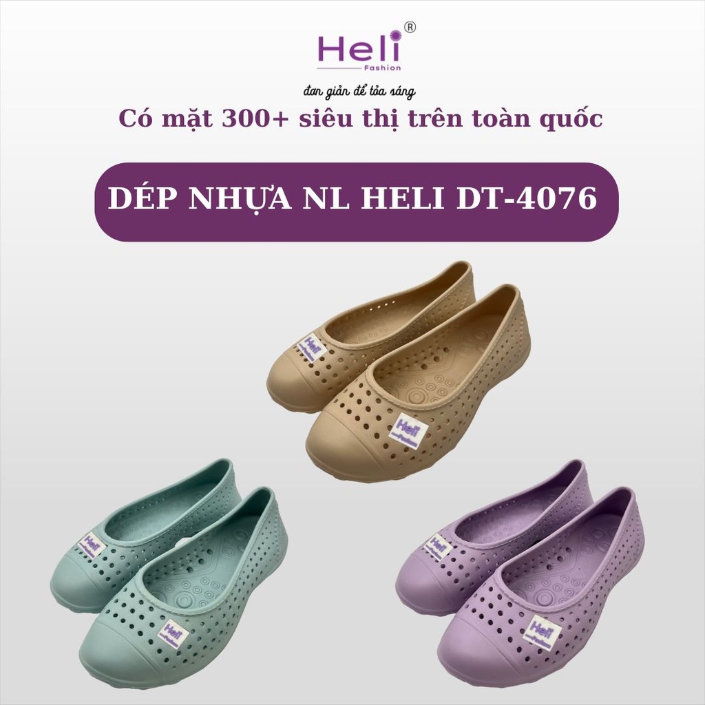 DÉP NHỰA NỮ HELI DT - 4076