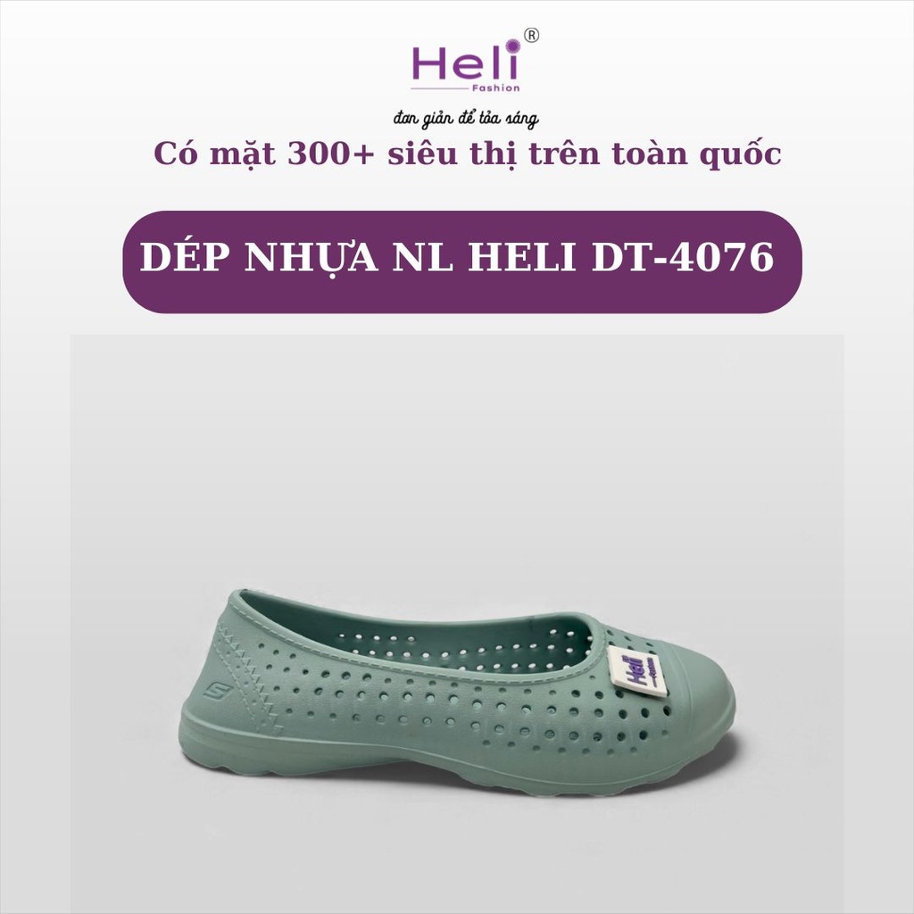 DÉP NHỰA NỮ HELI DT - 4076