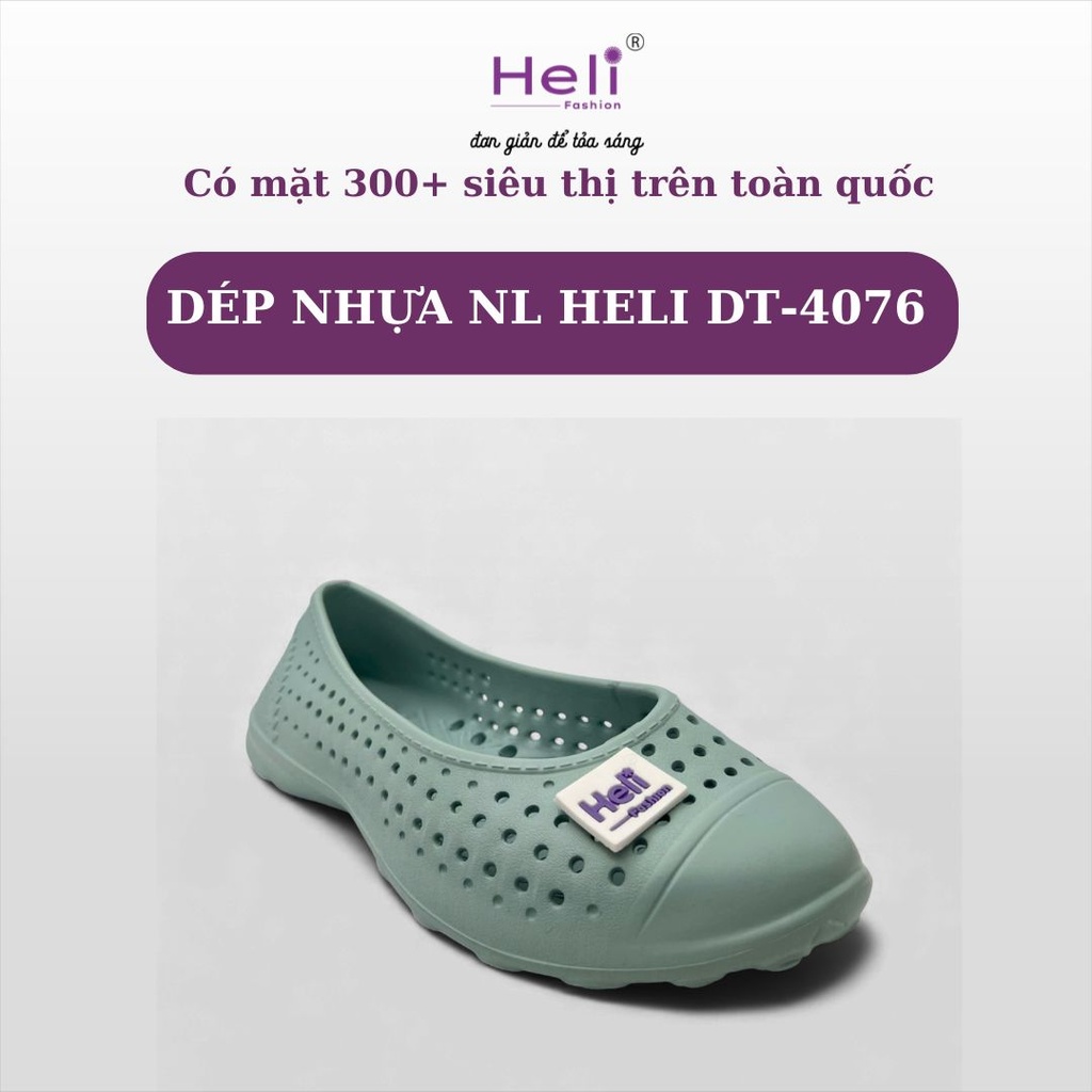 DÉP NHỰA NỮ HELI DT - 4076