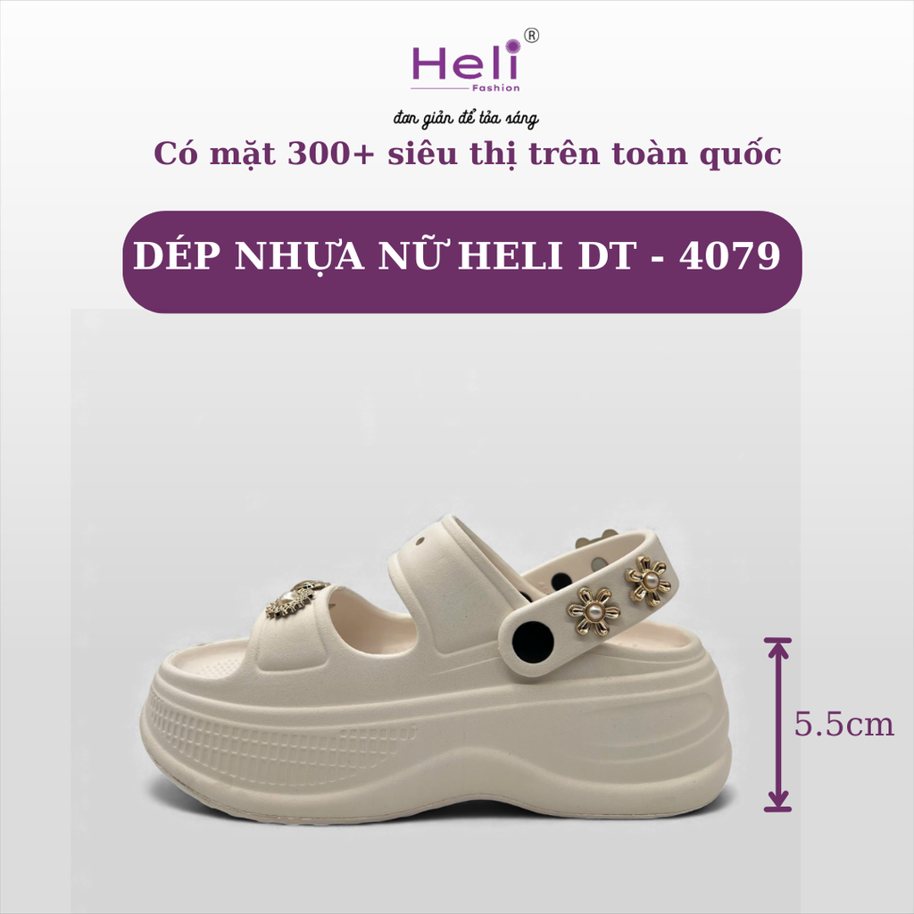 DÉP NHỰA NỮ HELI DT - 4079