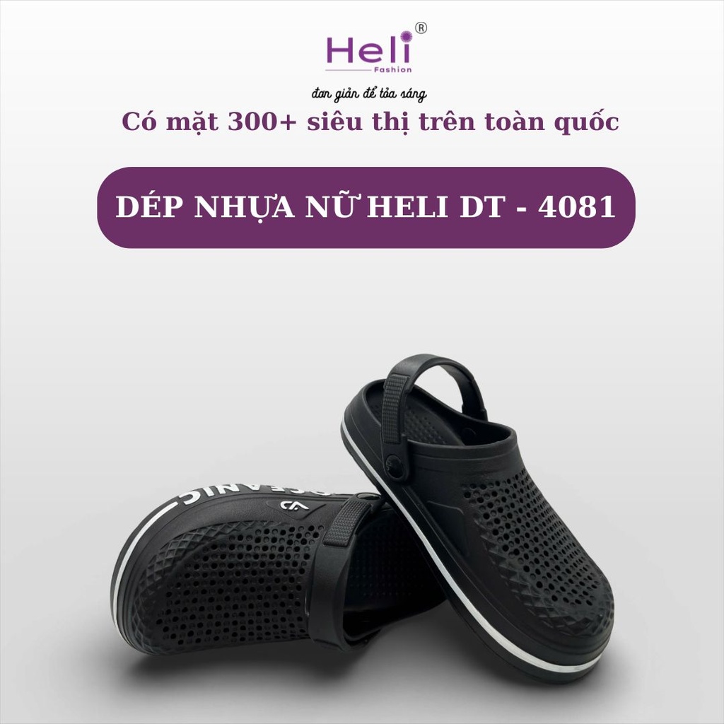 DÉP NHỰA NỮ HELI DT - 4081