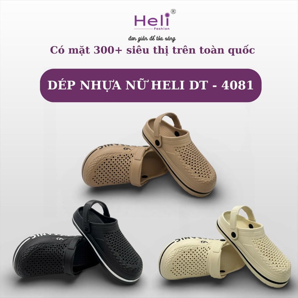 DÉP NHỰA NỮ HELI DT - 4081
