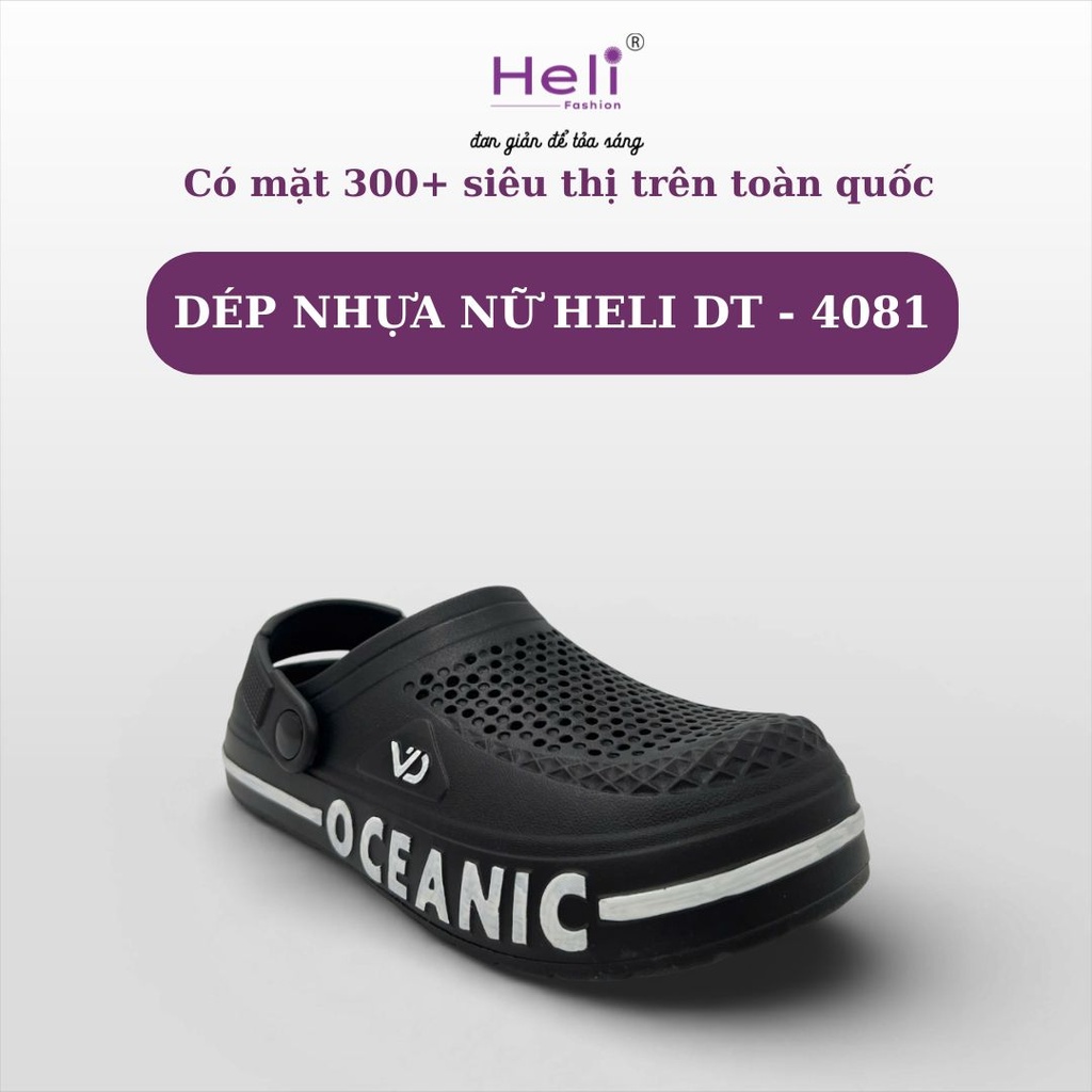 DÉP NHỰA NỮ HELI DT - 4081