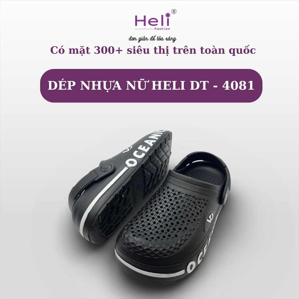 DÉP NHỰA NỮ HELI DT - 4081